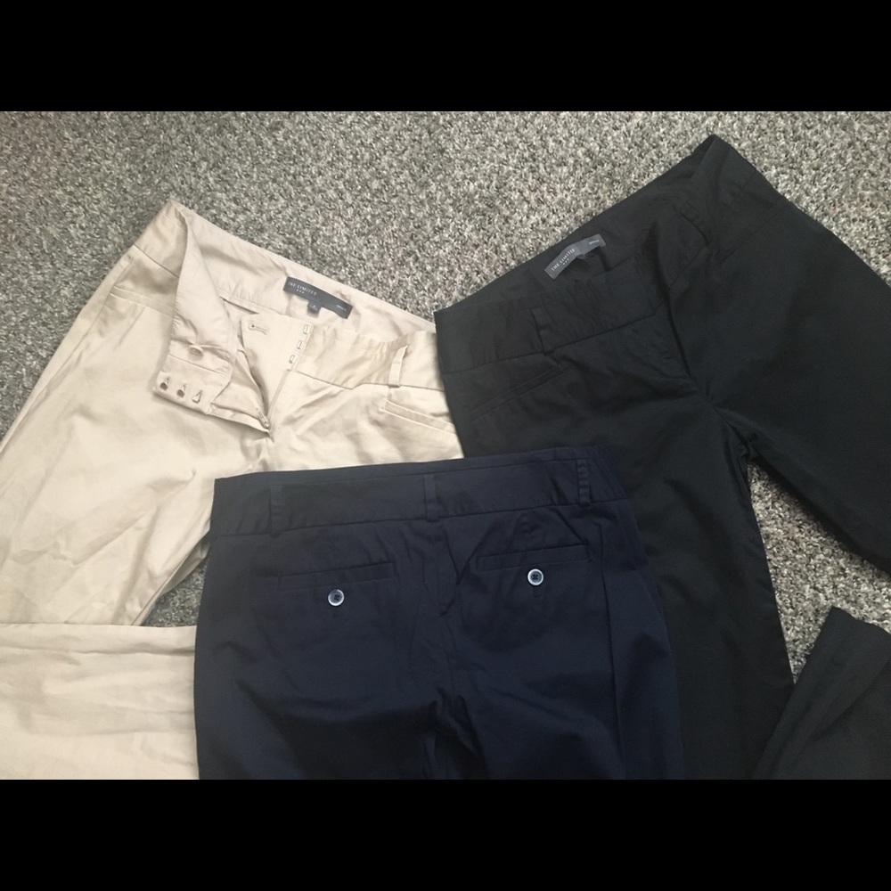 Lot of 3 Drew fit cropped pants